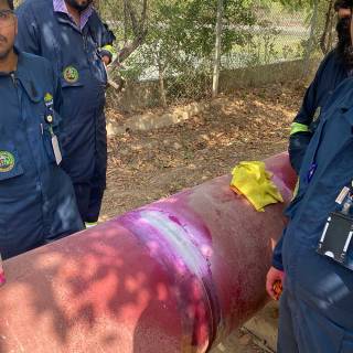 Liquid Penetrant Testing in Una